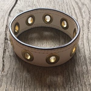 Barely worn Coach leather bangle 💕